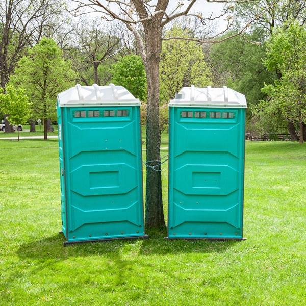 long-term porta the portable restroom will be cleaned on a regular basis depending on the rental agreement, and the cleaning schedule can be customized to suit your specific needs